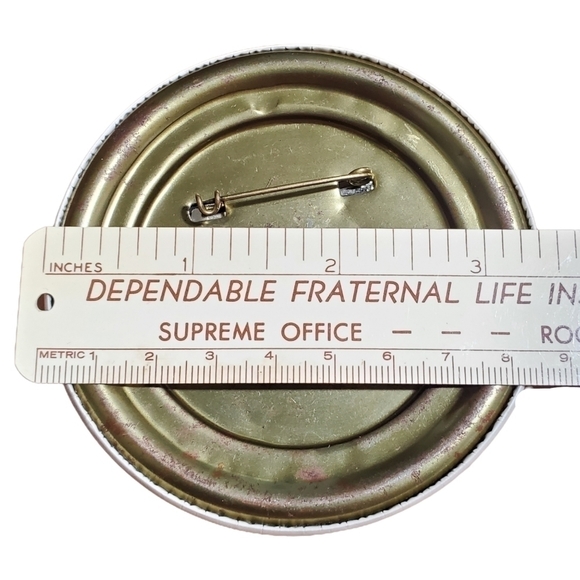 Largr Vintage Shmuck Go Home and Practice button pinback pin 3.5" - Picture 6 of 9